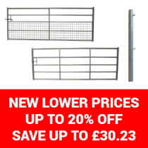 Galvanised Field Gates & Posts