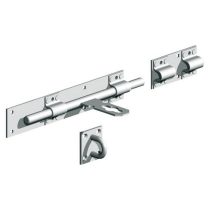 CROSS PATTERN DOOR BOLT 18" HEAVY GALVANISED(PACK)