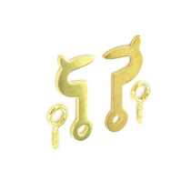 Securit Side Hooks & Eyes (Pair) EB 25mm