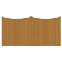 NS 3'W x 6'H LINCOLN SINGLE GATE UNTREATED SOFTWOOD