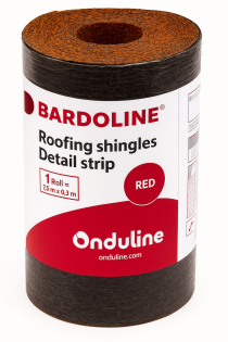 BARDOLINE SHINGLE DETAILING STRIP RED 7.5m x 0.3m
