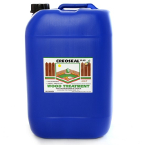 CREOSOTE DARK BROWN 25 LITRE COAL TAR*PROFESSIONAL USE ONLY