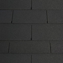 SQU. FIBREGLASS SHINGLES BLACK 3T4X21-3424 3sqM (21 PIECES)