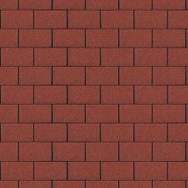 SQU. FIBREGLASS SHINGLES RED 3T4X21-3422 3sqM (21 PIECES)