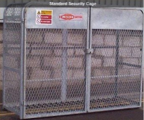 STANDARD SECURITY CAGE LPG CYLINDER STORAGE
