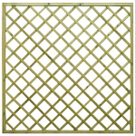 Image for Flat-Top Diamond Timber Trellis Panels