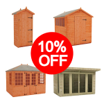 Image for 15% off selected sheds