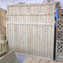 T&G Boarded Fence Panels