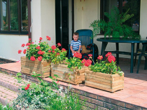 Timber Planter Boxes