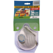 DUST RESPIRATOR MASK TYPE 2405 FARMERS LUNG PACK OF 3