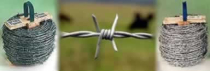 BARBED WIRE HT GALVANISED    n 200m ROLL 1.6mm