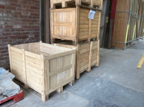 CRATE 32"WIDEx49"xLONGx36"HIGH ON A PALLET STYLE BASE