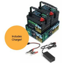 FIT ONE CHARGE ONE 12v BATTERY KIT FOR ELECTRIC FENCING