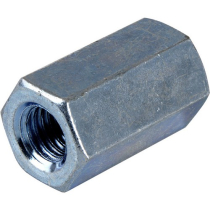 M8 STUDDING CONNECTOR BZP PACK OF 10
