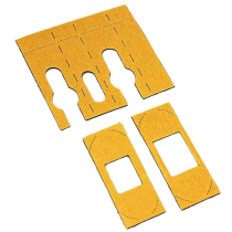 2x Intumescent Pad Pack for 63mm/75mm (2.5"/3")Tubular Lat