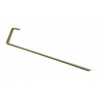 METAL 8" WIRE PEG (E-PLATED) PACK/100