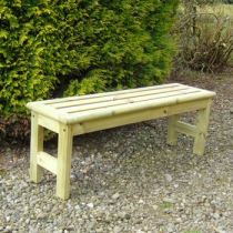 1.3m ATHOL BENCH ONLY(NO BACK) PLANED GREEN TREATED SOFTWOOD