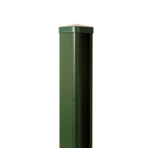 NS LUPVC POST - 8' GREEN WITH METAL INSERT