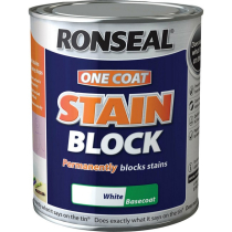 RONSEAL ONE COAT STAIN BLOCK BASECOAT WHITE 750ml