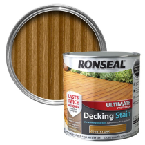 RONSEAL ULTIMATE PROTECTION DECKING STAIN COUNTRY OAK 2.5L