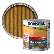 RONSEAL ULTIMATE PROTECTION DECKING STAIN MEDIUM OAK 2.5L