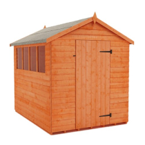 5'x4' OVERLAP APEX SHED (BUDGET)