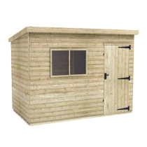 10' X 6' TANALISED PENT SHED DELUXE