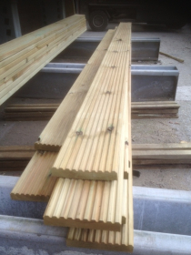 Seconds 3.0mx146x28mm DECKING BOARD WHEN AVAILABLE