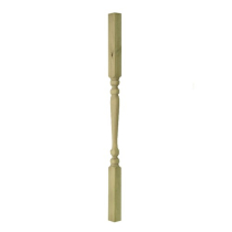 EDWARDIAN TURNED SPINDLE 41x41x895 GREEN TREATED