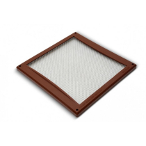 245mm x 245mm MOUSE MESH AIRBRICK GRILL BROWN (LARGE)